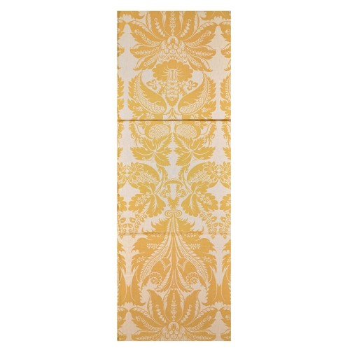 Matelas bain de soleil, de sol Soleil Jaune 60x190cm, Le Jacquard Français