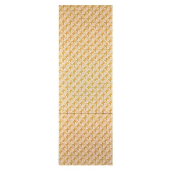 Matelas bain de soleil, de sol Soleil Jaune 60x190cm, Le Jacquard Français