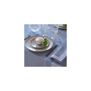 Set de table antitache coton et lin Club Satin Denim, Le Jacquard Français 2