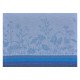 Set de table antitache pur lin Instant Bucolique Bleuet, Le Jacquard Français 