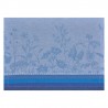 Sets de table antitache pur lin Instant Bucolique Bleuet, Le Jacquard Français (par 4)