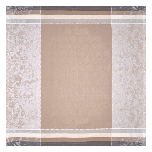Nappe pur lin Instant Bucolique Chaton, Le Jacquard Français