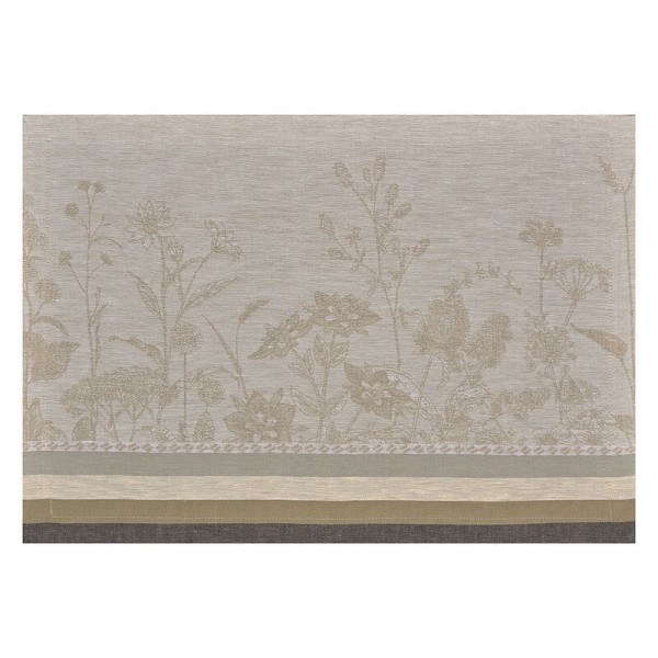 Set de table antitache pur lin Instant Bucolique Chaton, Le Jacquard Français