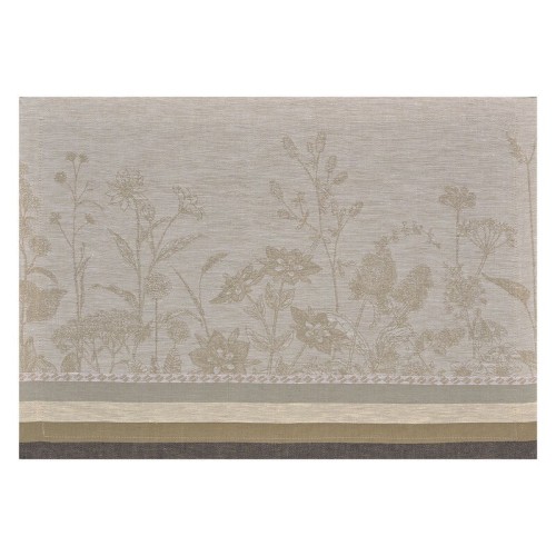 Set de table antitache pur lin Instant Bucolique Chaton, Le Jacquard Français