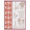 Torchons Carnet de Paris Cabaret, Le Jacquard Français (par 4)