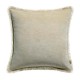 Coussin uni velours de coton/coton Fara Lin 45x45, Vivaraise