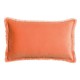 Coussin uni velours de coton/coton FaraGoyave 30x50, Vivaraise