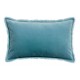 Coussin uni velours de coton/coton Fara Quartz 40x65, Vivaraise