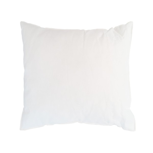 Coussin de garnissage blanc 60 x 60 cm
