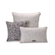 Housses de coussin jardin Voyage Iconique Zinc, Le Jacquard Français