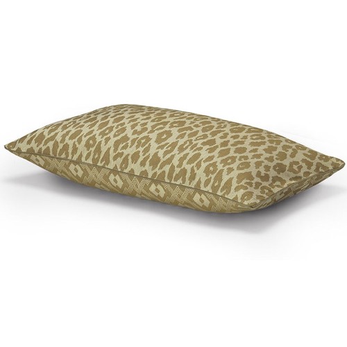 Housses de coussin Nature Sauvage Panthère 50x30cm, Le Jacquard Français 