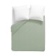 Housse de couette unie en percale de coton 90 fils/cm² Olana Kaki