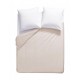 Housse de couette unie en percale de coton 90 fils/cm² Olana Lin