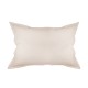 Taie rectangle unie en percale de coton 90 fils/cm² Olana Lin