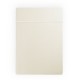 Garnier-Thiébaut - Drap plat uni en satin de coton 120 fils/cm² Ava Angora