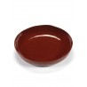 Plat rond M céramique D31.5cm La Mère Rouge vénitien - Marie Michielssen, Serax