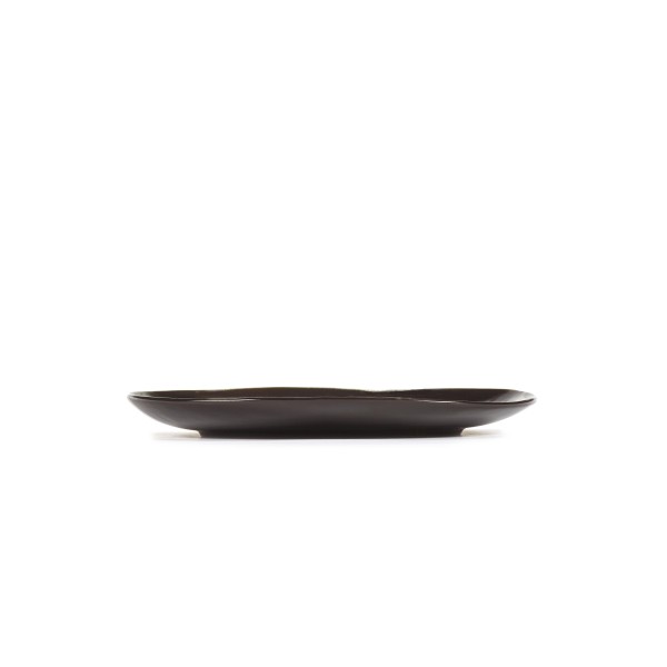 Assiette plate céramique 27cm La Mère Brun foncé - Marie Michielssen