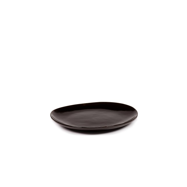 Assiette dessert 20cm Brun foncé,  La Mère Serax Marie Michielssen