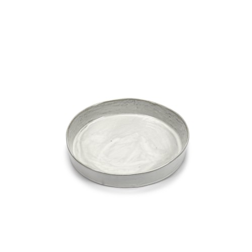 Assiette creuse céramique 20cm La Mère Blanc cassé - Marie Michielssen