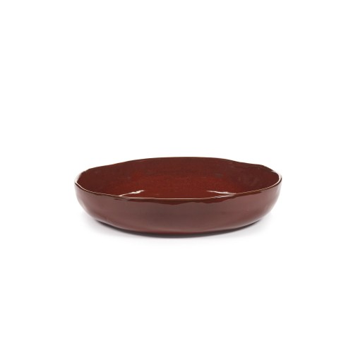 Plat rond M céramique D31.5cm La Mère Rouge vénitien - Marie Michielssen, Serax