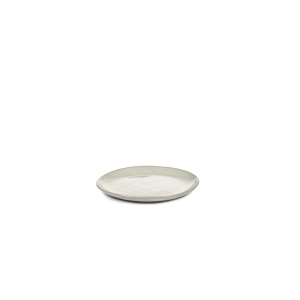 Assiette tapas céramique 14.5cm La Mère Blanc cassé - Marie Michielssen