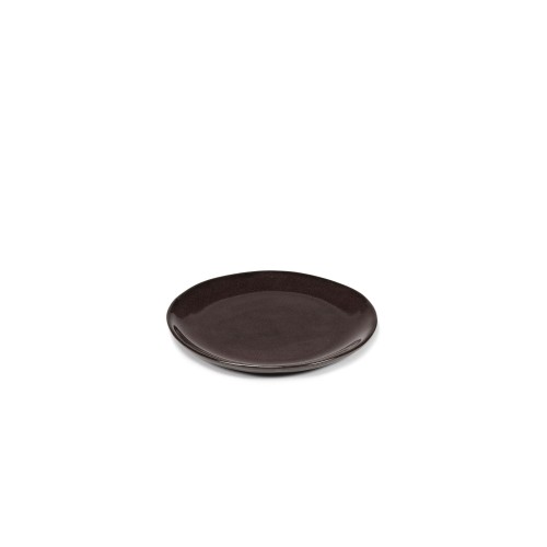 Assiette tapas céramique 14.5cm La Mère Brun foncé - Marie Michielssen