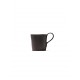 Tasse à café céramique Brun foncé H6.5cm Serax La Mère - Marie Michielssen