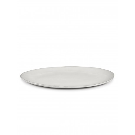 Plat ovale céramique Blanc cassé 37.5x27.5cm La Mère Serax - Marie Michielssen