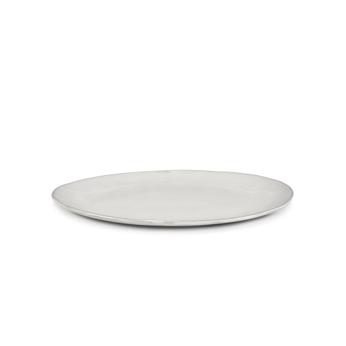 Plat ovale céramique Blanc cassé 37.5x27.5cm La Mère Serax - Marie Michielssen