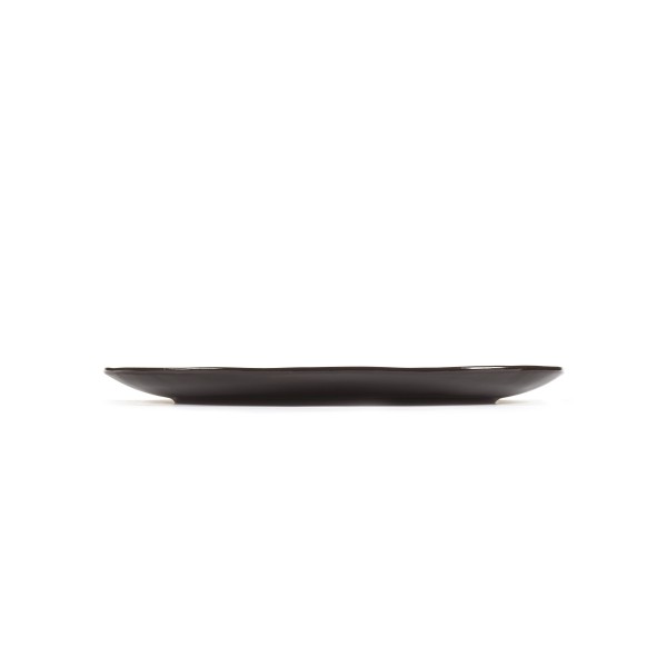 Plat ovale céramique Brun foncé 37.5x27.5cm La Mère Serax - Marie Michielssen