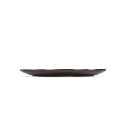 Plat ovale céramique Brun foncé 37.5x27.5cm La Mère Serax - Marie Michielssen