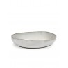 Plat rond L céramique D37cm La Mère Blanc cassé - Marie Michielssen, Serax