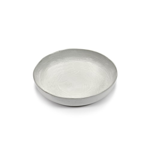Plat rond M céramique Blanc cassé D31.5cm La Mère Serax - Marie Michielssen