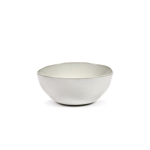 Bol saladier céramique 21cm Blanc cassé La Mère Serax - Marie Michielssen