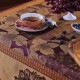 Nappes de table coton Hortensias Rouille, Garnier-Thiébaut