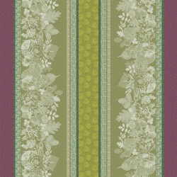 Tissu sur mesure Mille Botanique Mousse laize 160cm, Garnier-Thiébaut