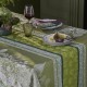 Nappe enduite sur mesure Mille Botanique Mousse, laize 155cm, Garnier-Thiébaut