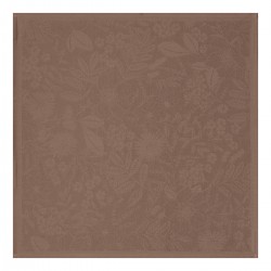 Serviettes de table unies Cottage Beige, Le Jacquard Français