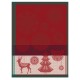 Torchons de cuisine Lumières d'étoiles Rubis, Le Jacquard Français