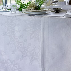 Chemin de table de Noël Lumières d'étoiles Diamant, Le Jacquard Français