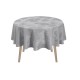 Nappes de table pur lin Souveraine Argent, Le Jacquard Français 