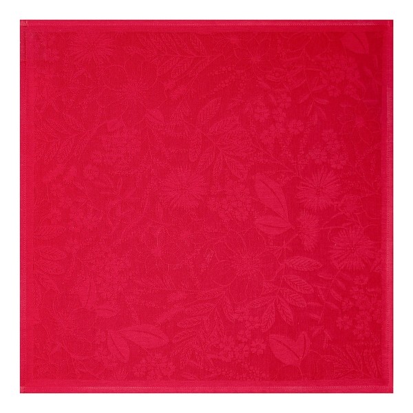 Serviettes de table Cottage Rouge, Le Jacquard Français