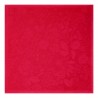 Serviettes de table unies Cottage Rouge, Le Jacquard Français (par 4)