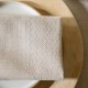 Serviettes de table coton et lin Slow Life Re-Use Bois, Le Jacquard Français
