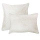 Garnier-Thiébaut - Parure de lit imprimée en satin de coton 120 fils/cm² Flower Power White Taies d'oreiller