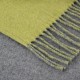 Plaid laine/aures fibres Duetto Limoni 130x170cm, Garnier-Thiébaut