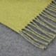 Plaid laine/autres fibres Duetto Limoni 130x170cm, Garnier-Thiébaut
