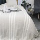 Couvre-lit coton/ lin stonewash Transat Naturel, Garnier-Thiébaut