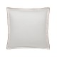 Taie carrée en satin de coton 120 fils/cm² Légende VERSO