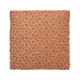 Housse de coussin en pur lin brodé Fleurs Cuivre 45x45x7cm, Alexandre Turpault